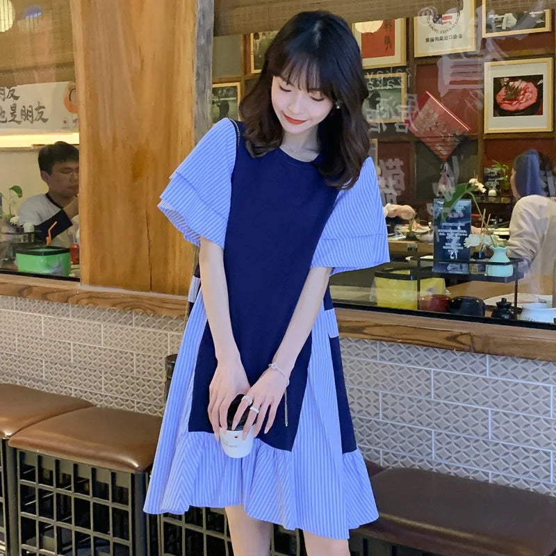 Fashion New Casual Maternity Dress