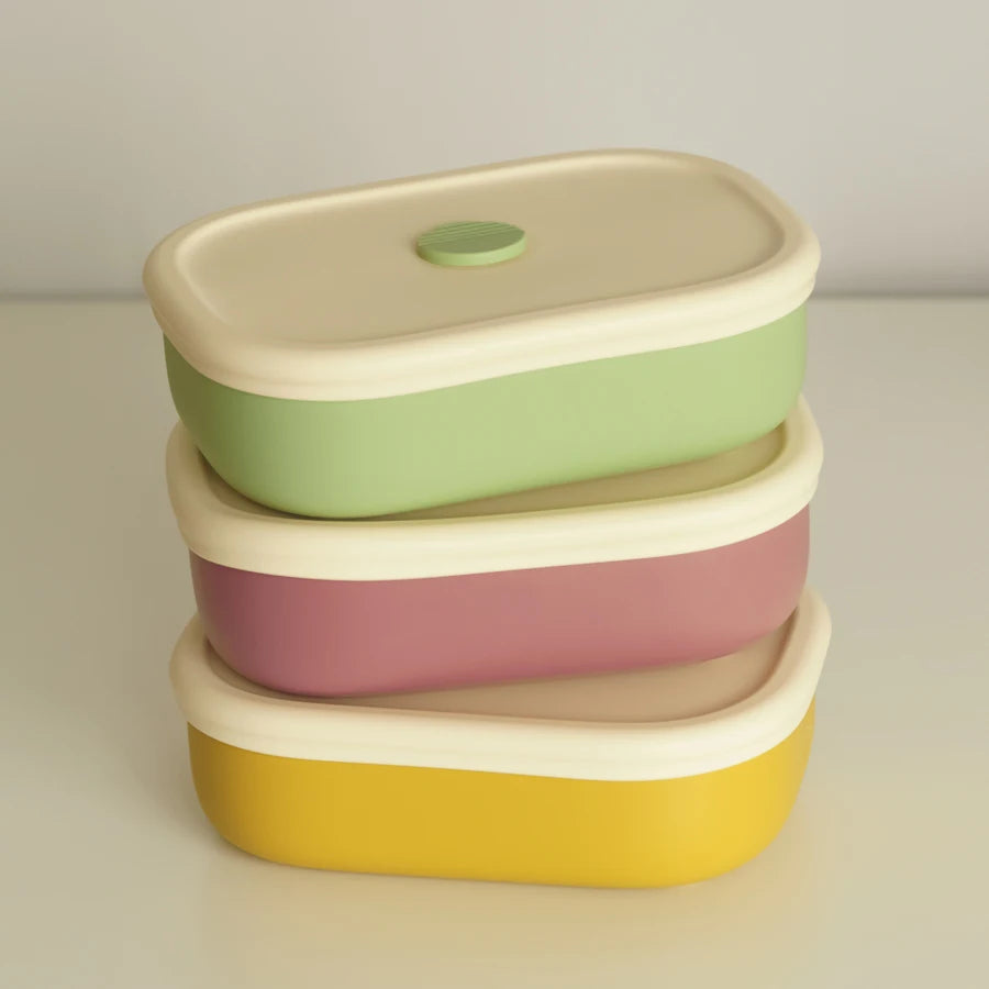 1PCS Baby Feeding Lunch Box With Compartments