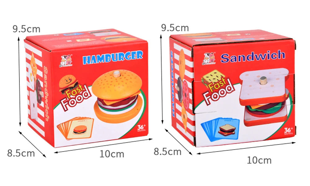 Sandwich Stacking Toys