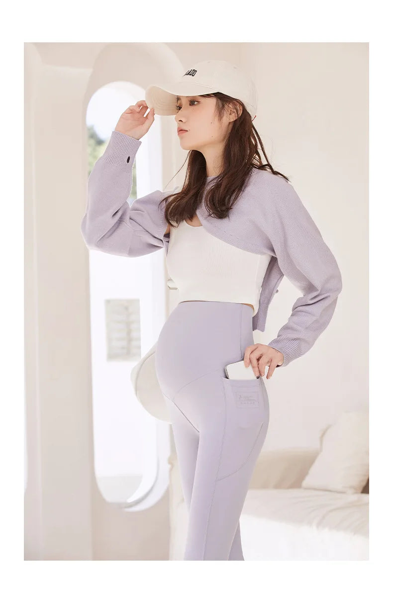 Pregnant Woman Adjustable Leggings