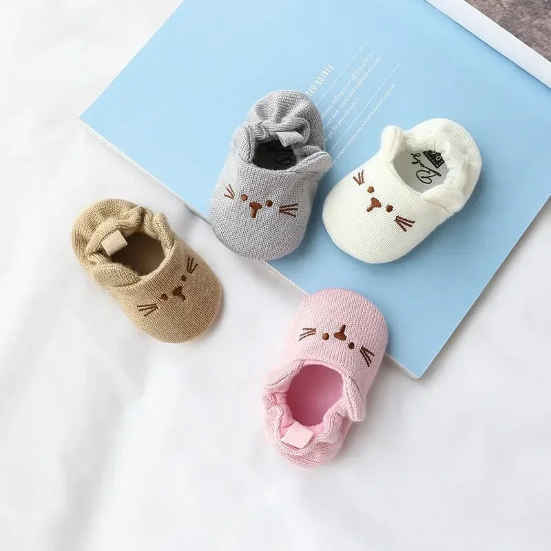 Baby Crib Anti-Slip Flat Shoes