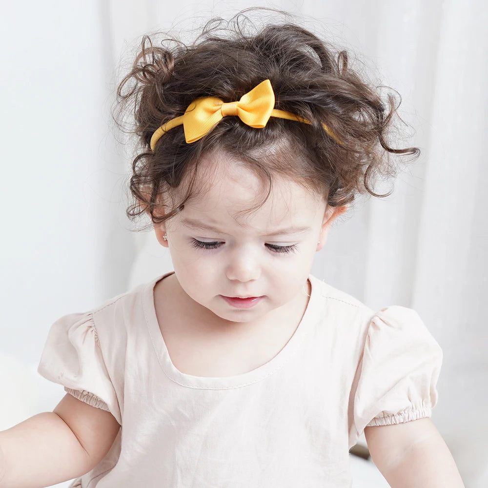 Ribbon Bows Flowers Headband