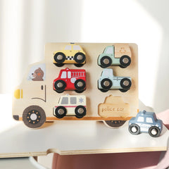 Wooden Animal Puzzles Baby Toys