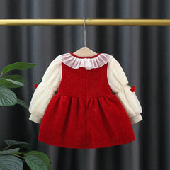 Cherry Mesh Baby Girl Dress