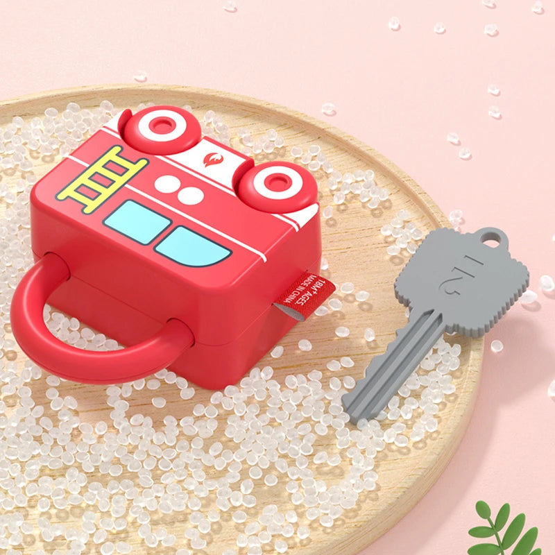 Baby Learning Lock with Key Car Toy