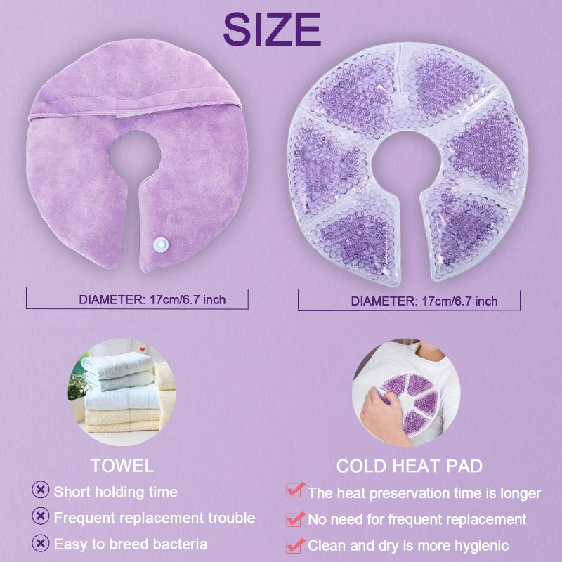 Hot & Cold Breast Therapy Gel Pads