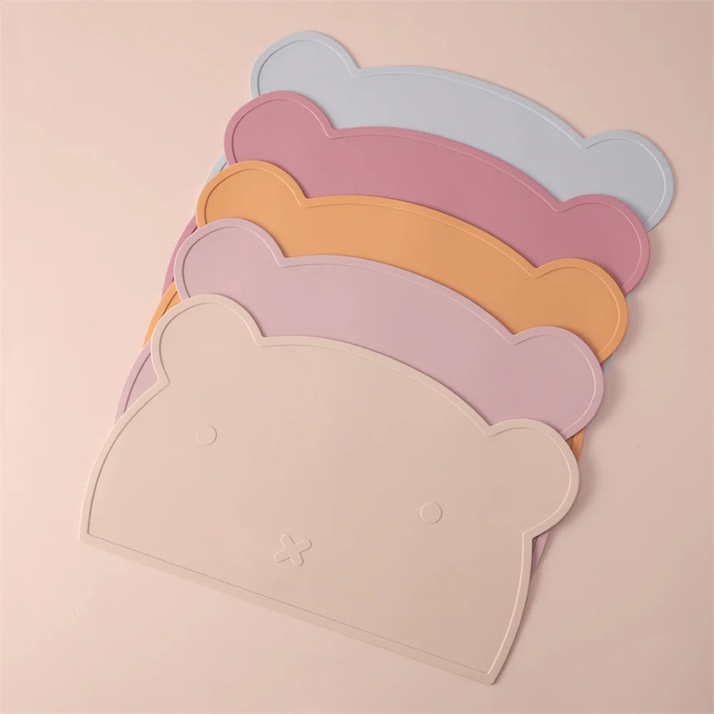 1PCS Silicone Baby Feeding Mat