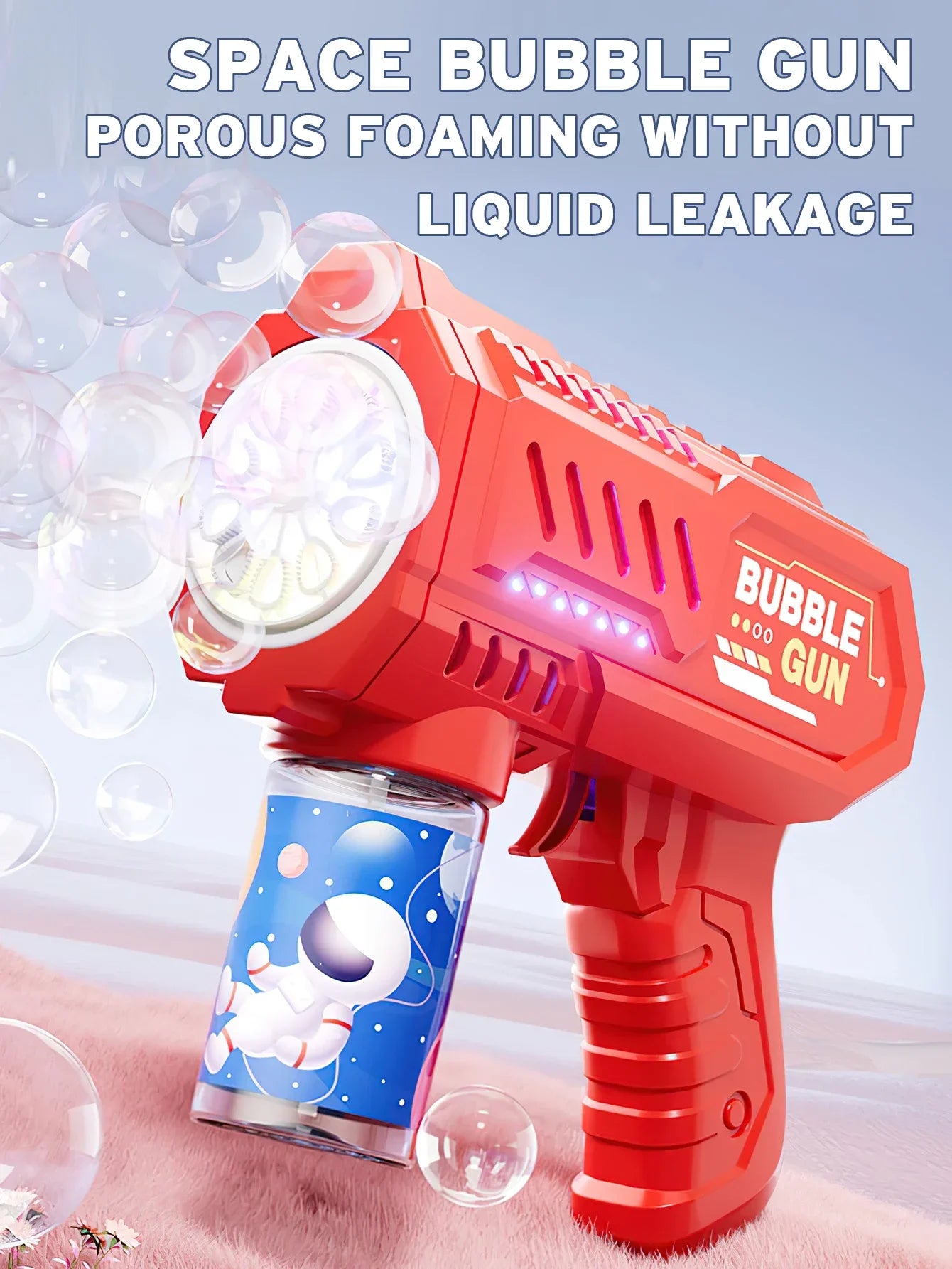 Bubble Gun Rocket Bubbles Machine