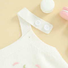 Sleeveless Strap Knit Playsuit