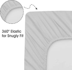 Baby Bassinet Sheets 3-Pack | Soft Universal Fit