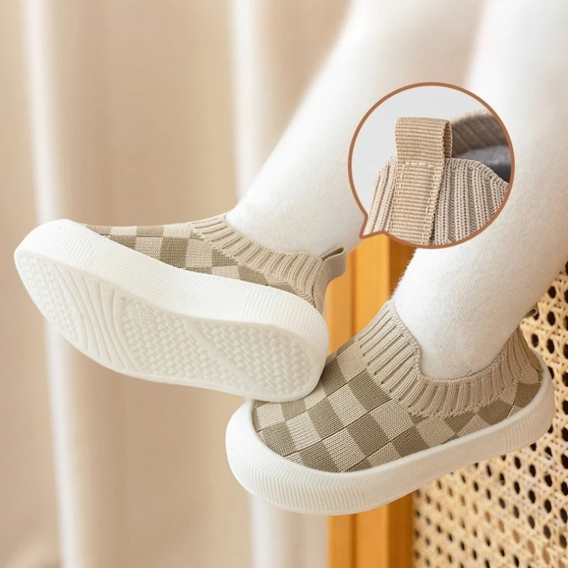 Classic Plaid Non-Slip Sneakers Sport Shoes - PAMU8