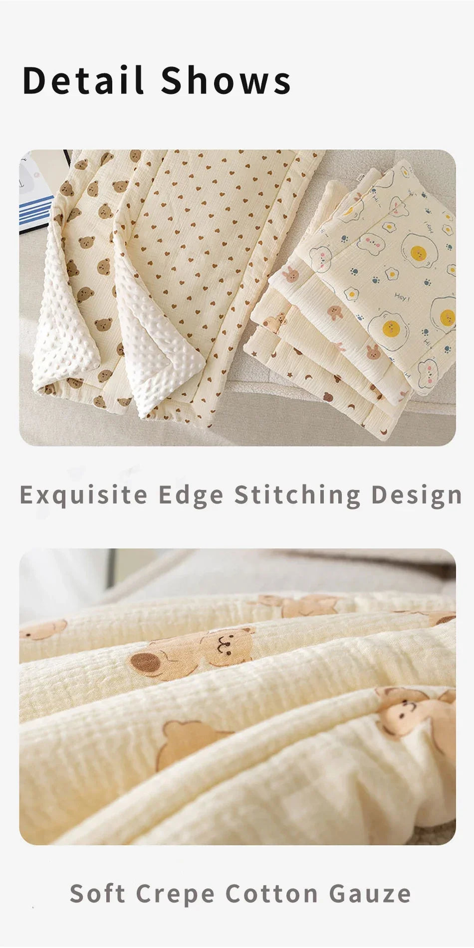 Baby Stroller Seat Cotton Mat