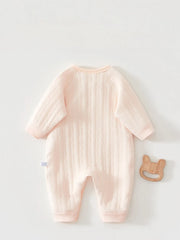 Warm Cotton Padded Baby Jumpsuit