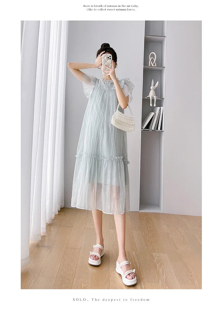 Pregnant Women's A-line Dress