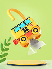 Baby Learning Lock with Key Car Toy