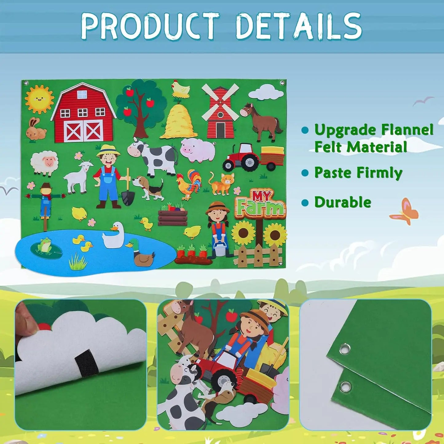 Felt Story Board Set kids Toy