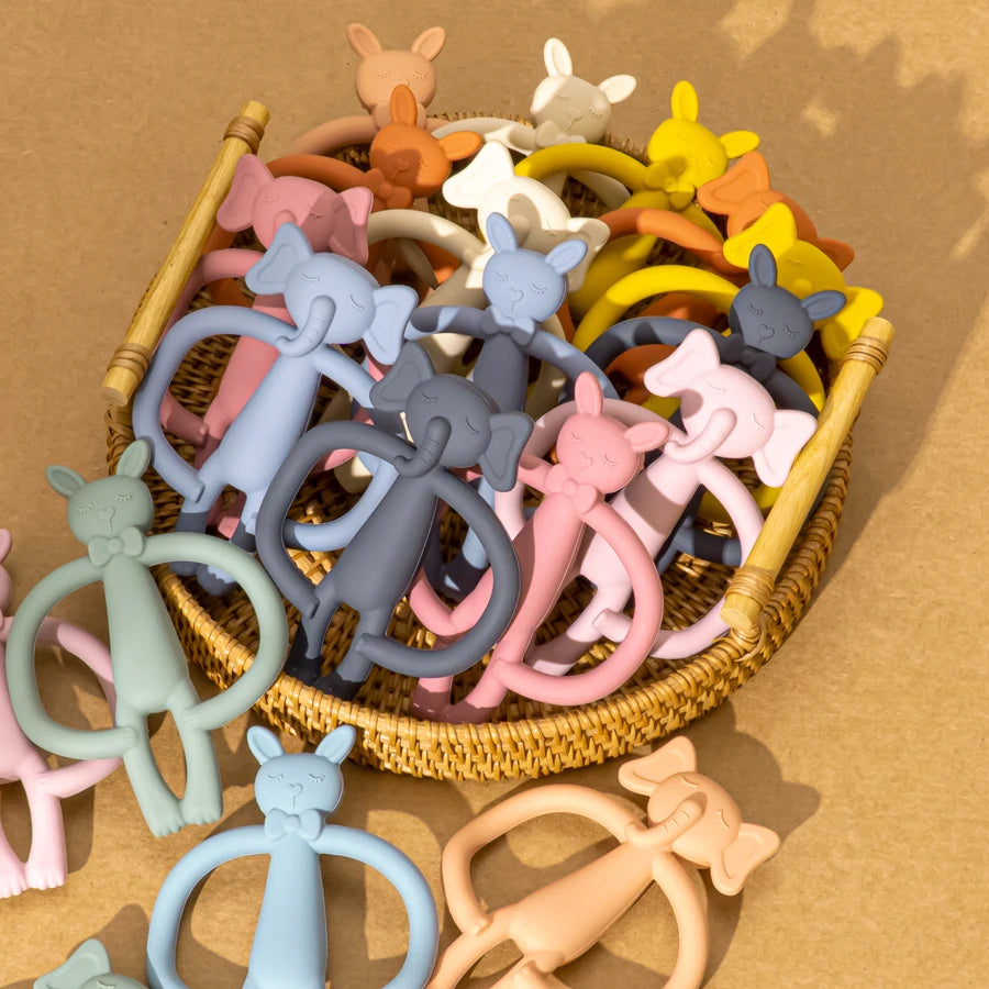Animals Shape Silicone Teething Toy
