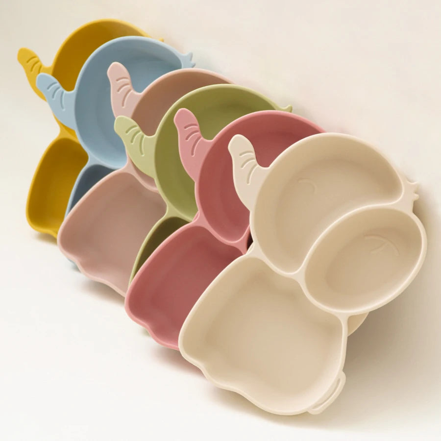 1PCS Silicone Dining Dishes