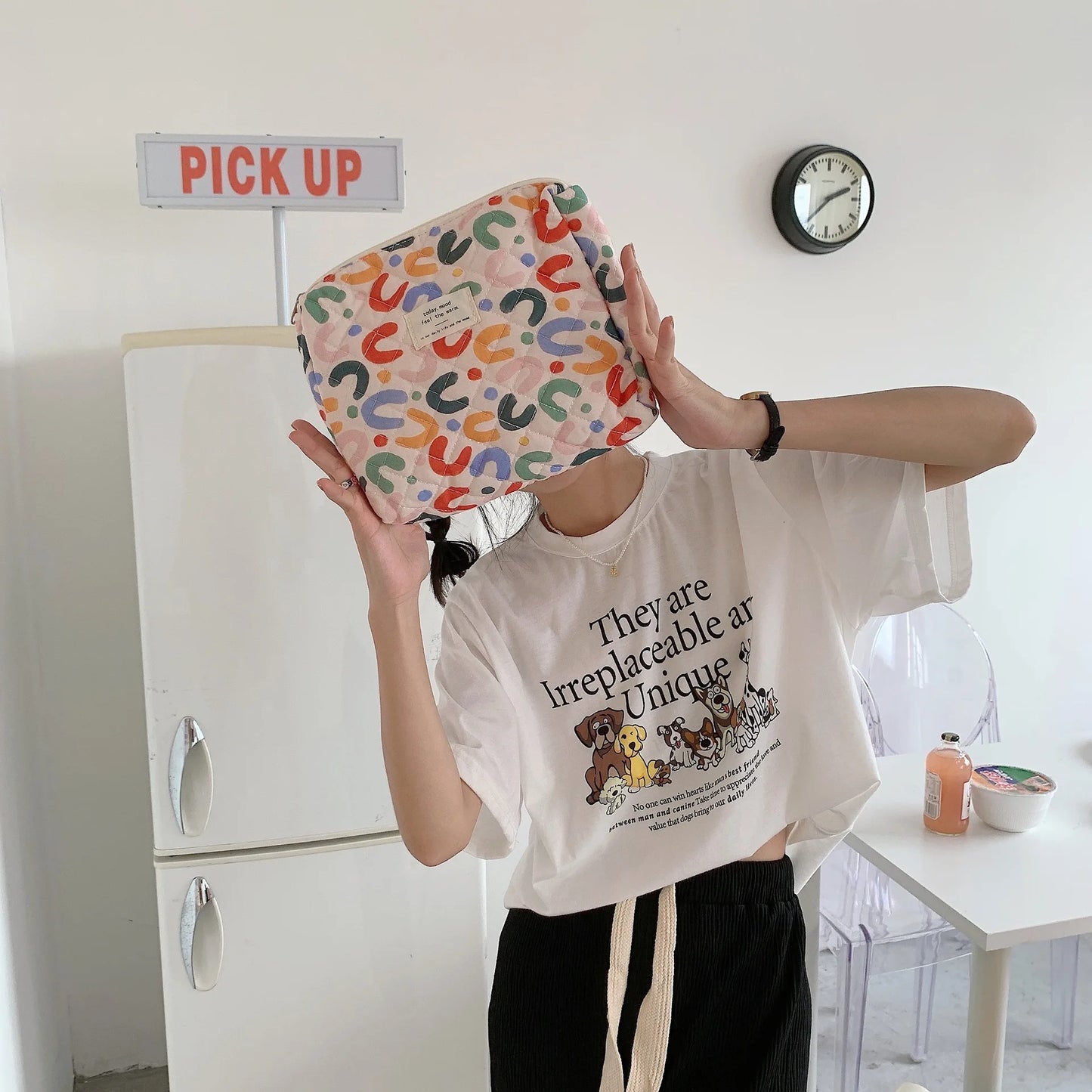 Cartoon Print Nappy Bag