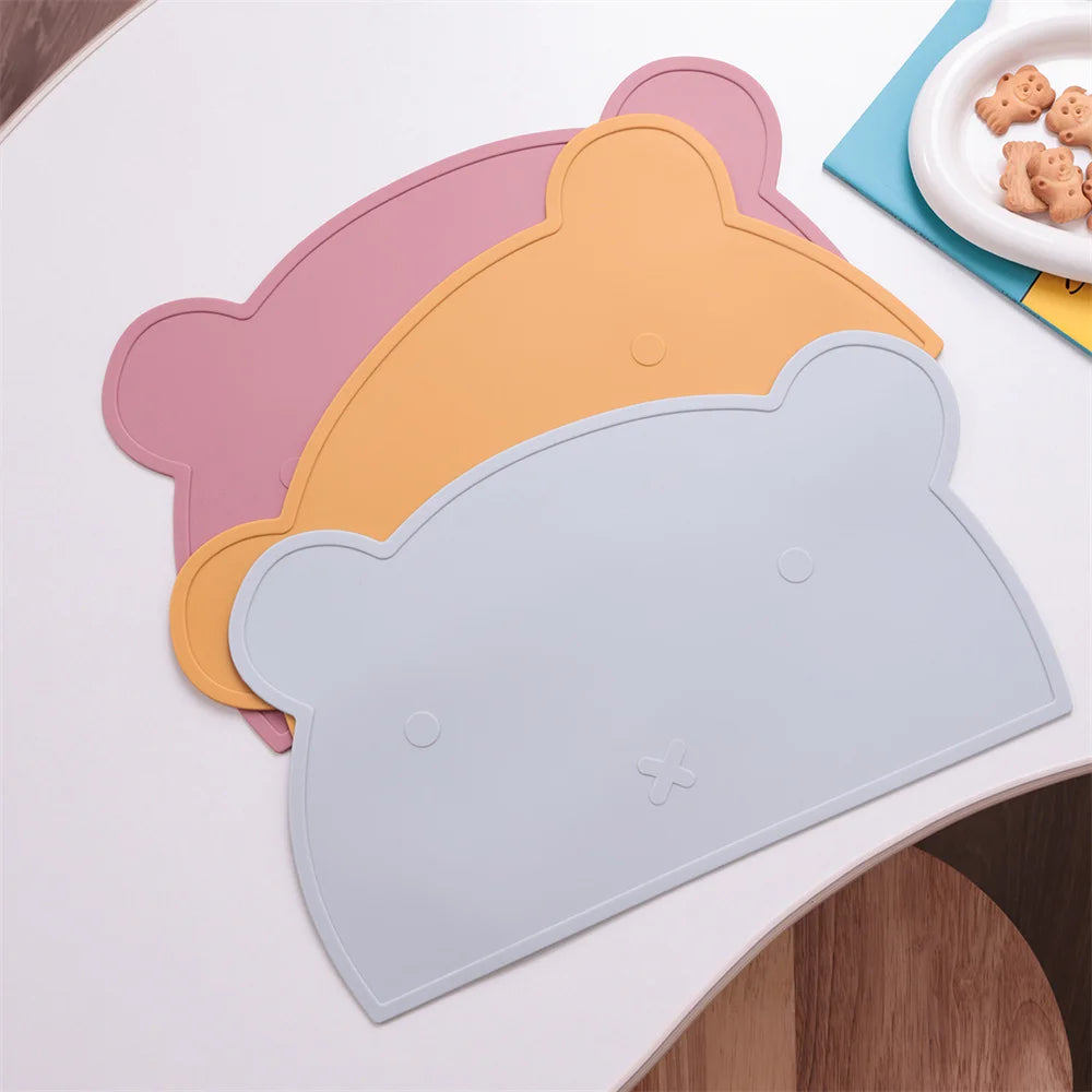 1PCS Silicone Baby Feeding Mat