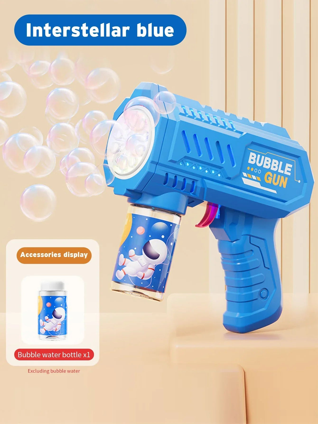 Bubble Gun Rocket Bubbles Machine