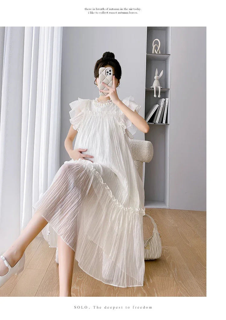 Pregnant Women's A-line Dress