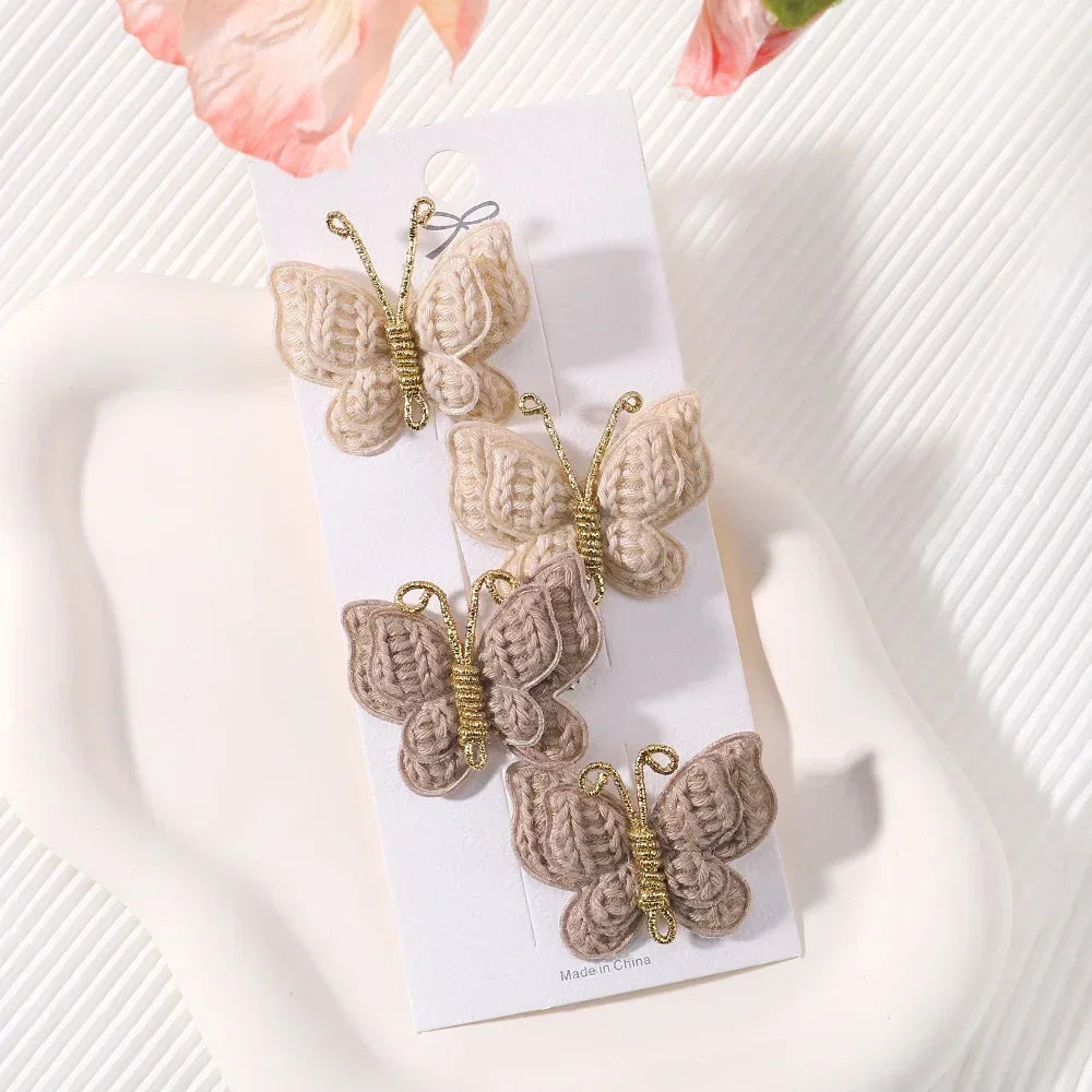 4pcs Wool Knitting Headwear