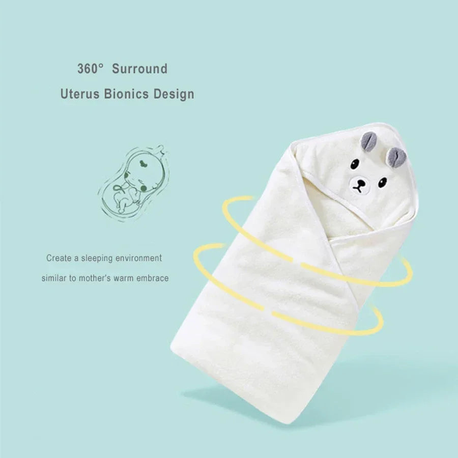 Baby Hooded Bathrobe Towel