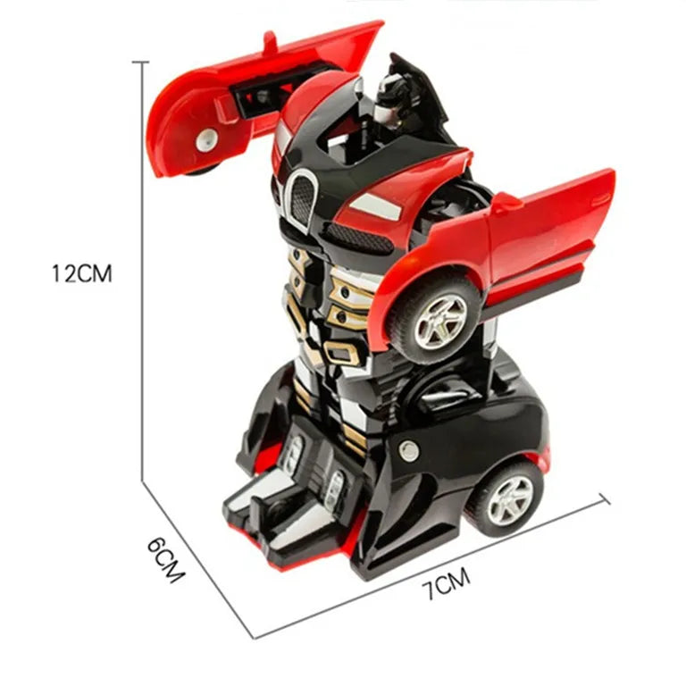 Mini 2 In 1 Car Toys Robot Car