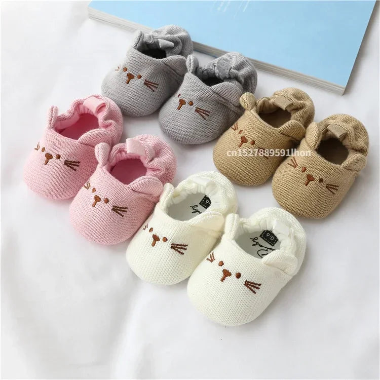 Baby Crib Anti-Slip Flat Shoes