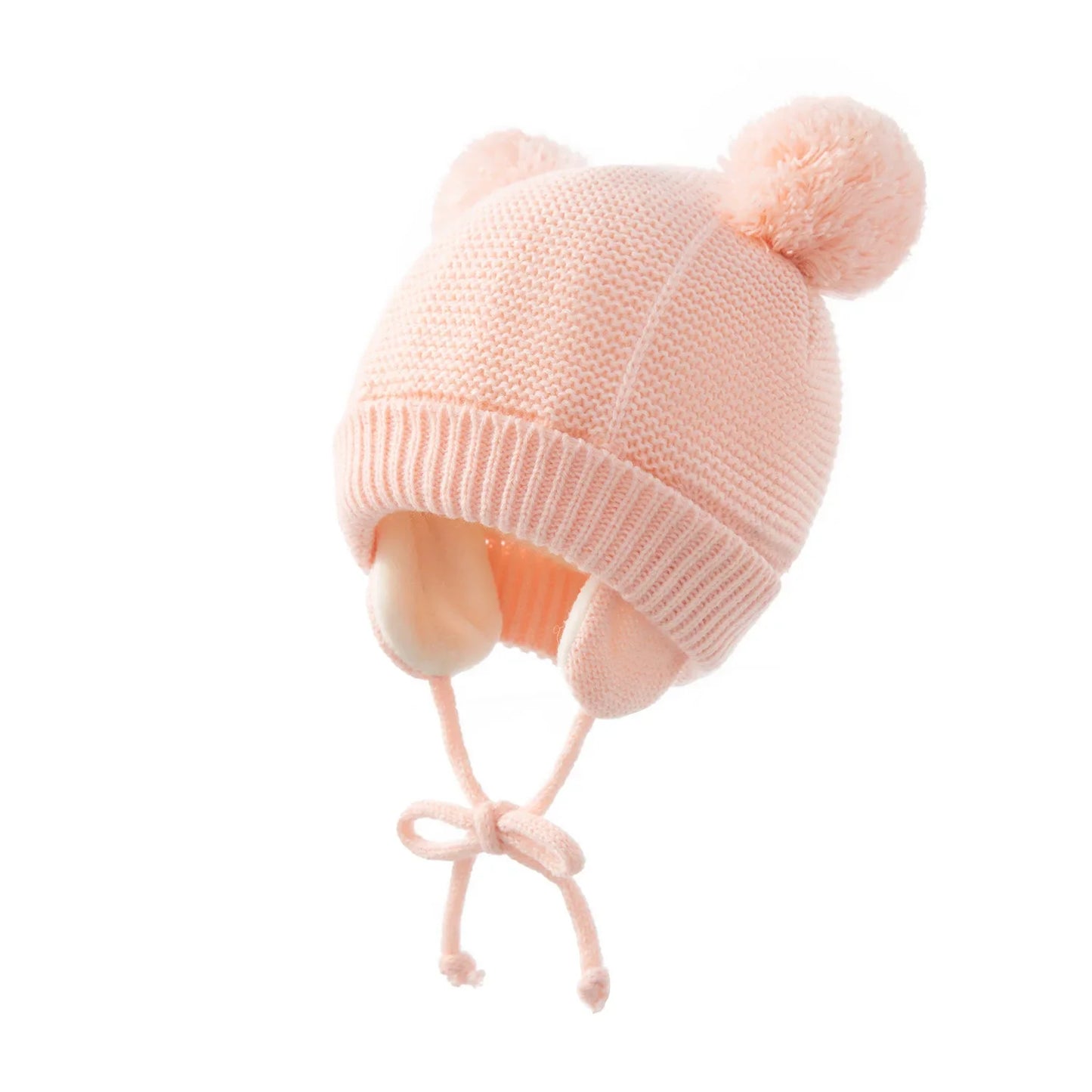 Knit Baby Hat Gloves Set
