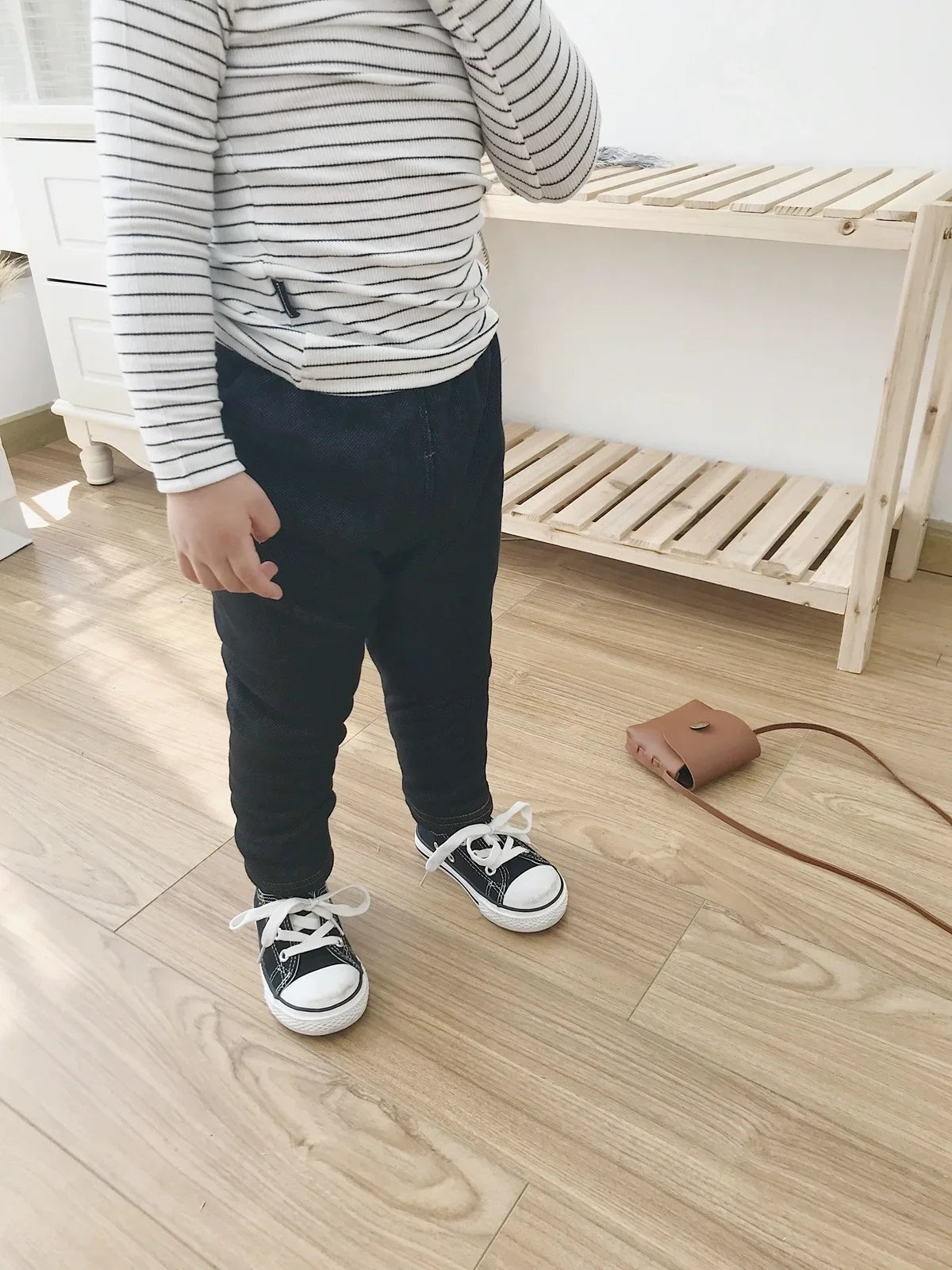 Jeans Boys and Girls' Solid color