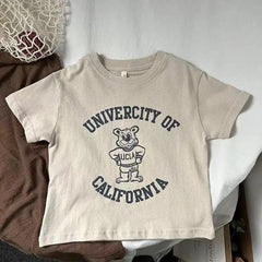 Round Collar Kids TShirt