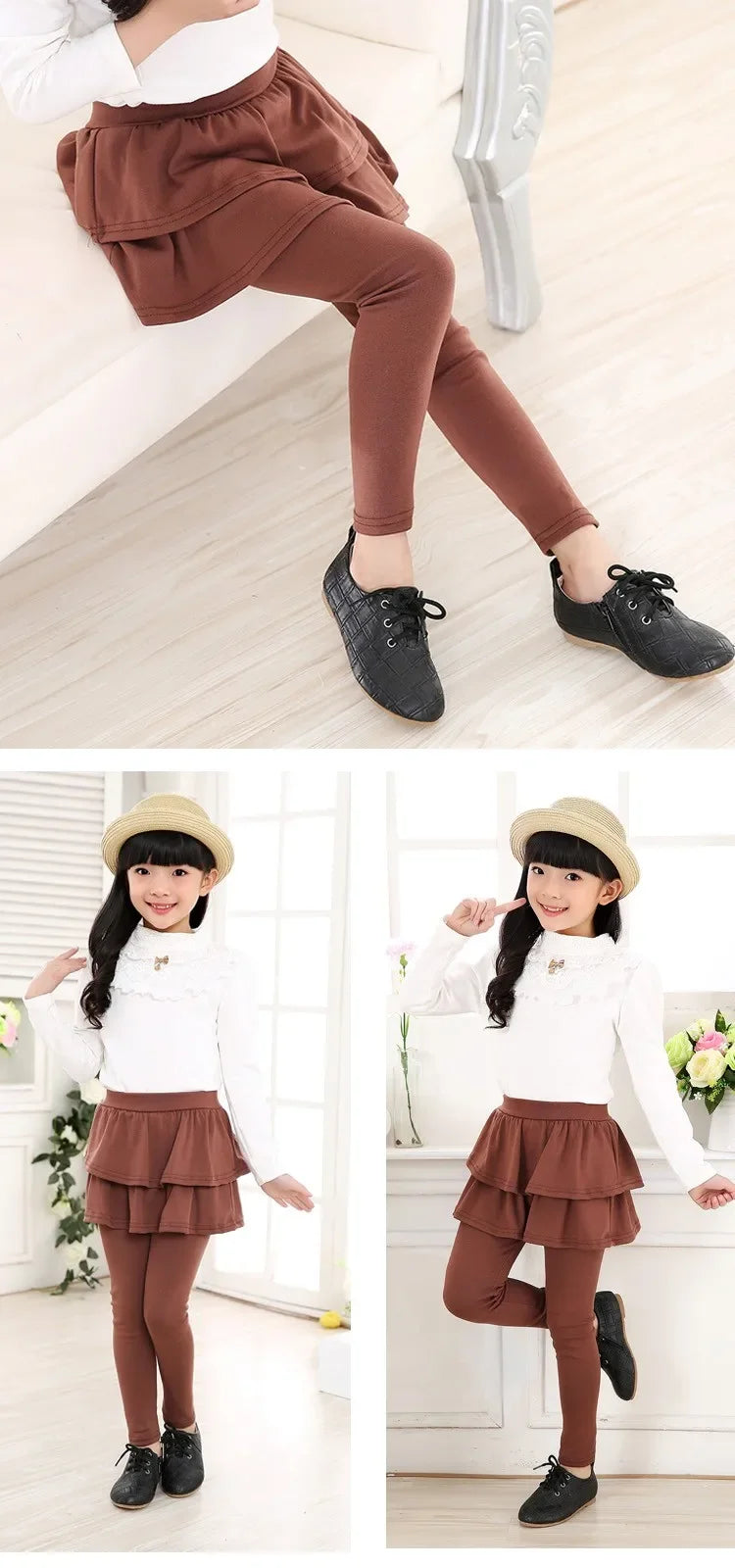 Spring Autumn girls leggings
