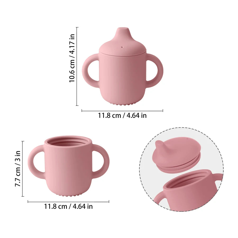 Portable Water Bottle With Double Handle - PAMU8