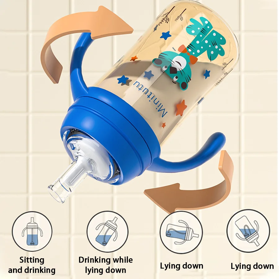 Baby Feeding Cup with Straw