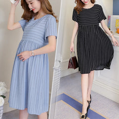 Loose Fit Maternity A-line Dress