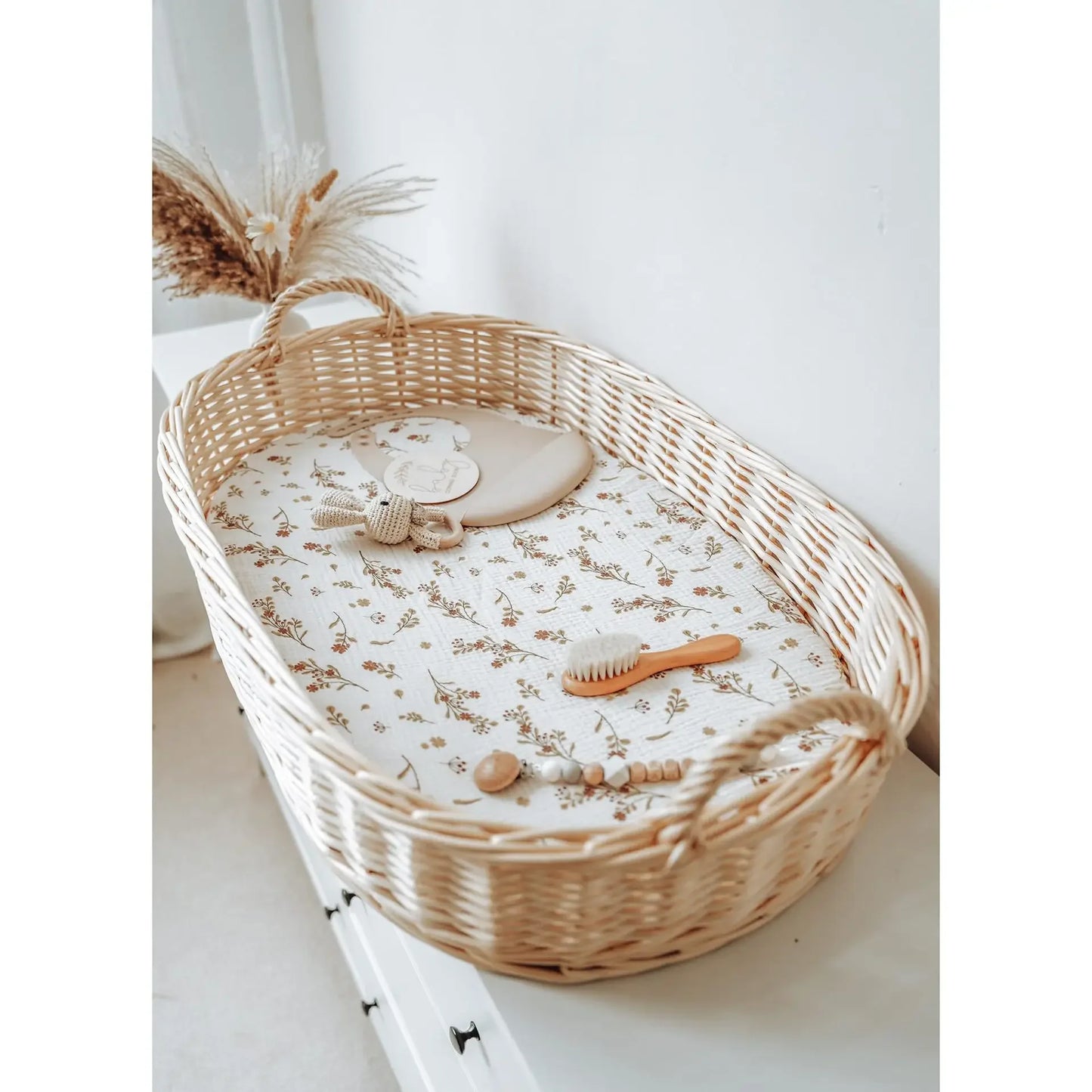 Breathable Crib Fitted Sheets Cradles Mattress Cover - PAMU8