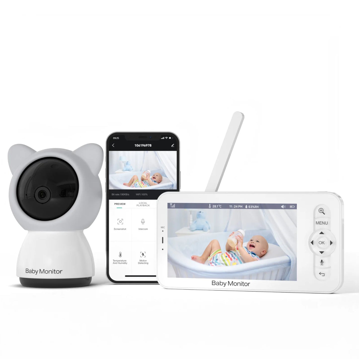 WiFi Baby Monitor with Camera