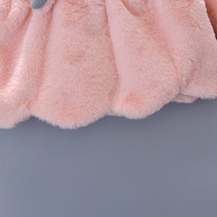 Cute Bow Winter Baby Coat