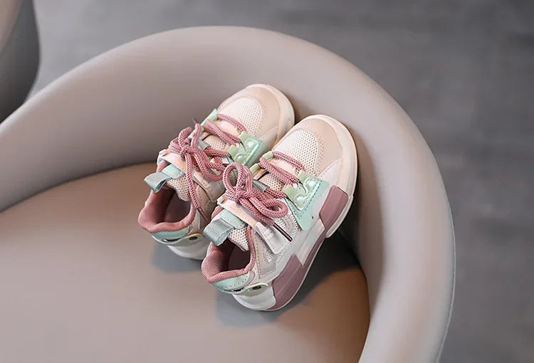 Spring Mesh Breathable Kids Sneakers