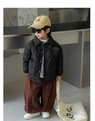 Cozy Plus Velvet Kids Coat