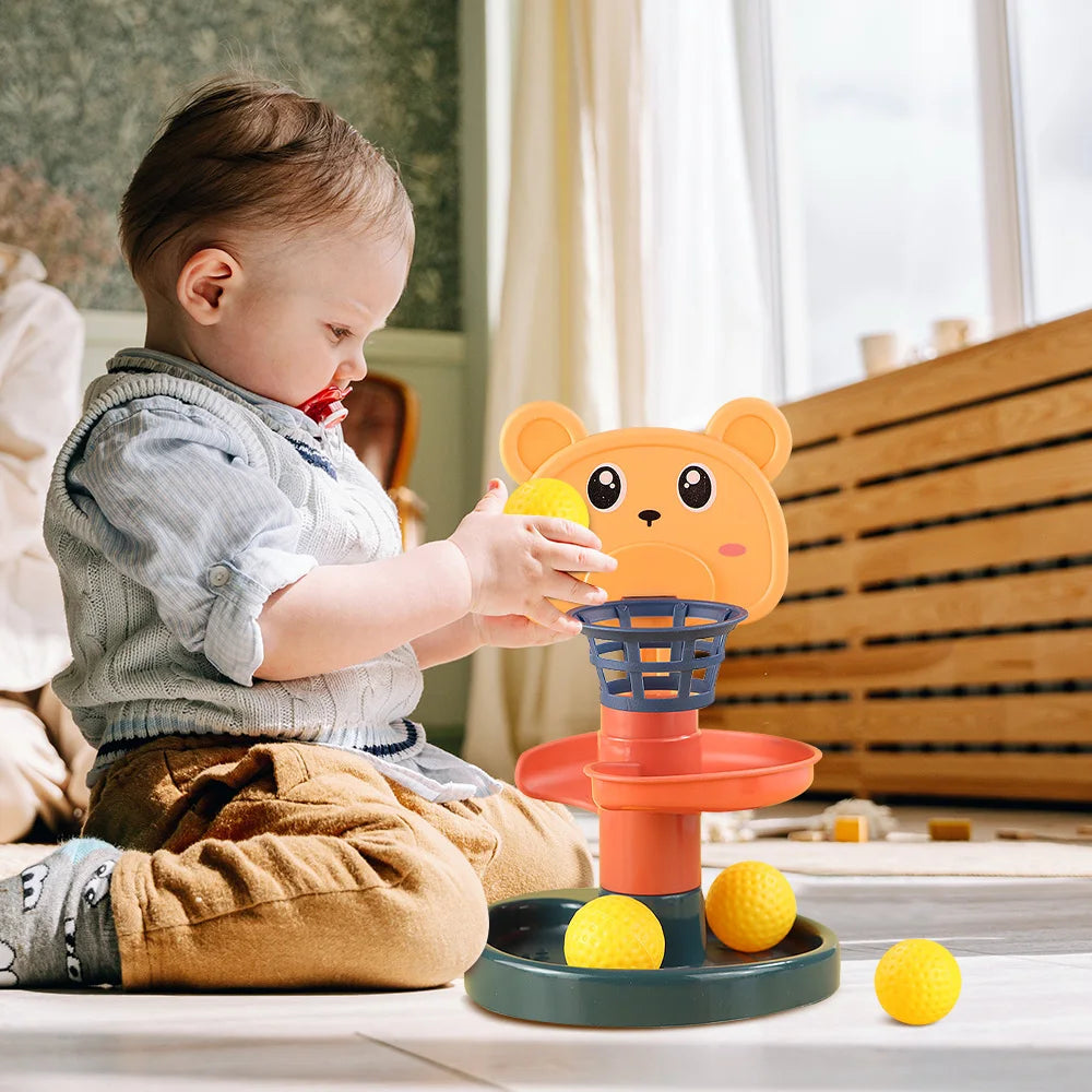 2-7 Layes Track Rolling Ball Pile Toy