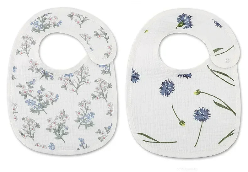 2pcs Waterproof Baby Bibs