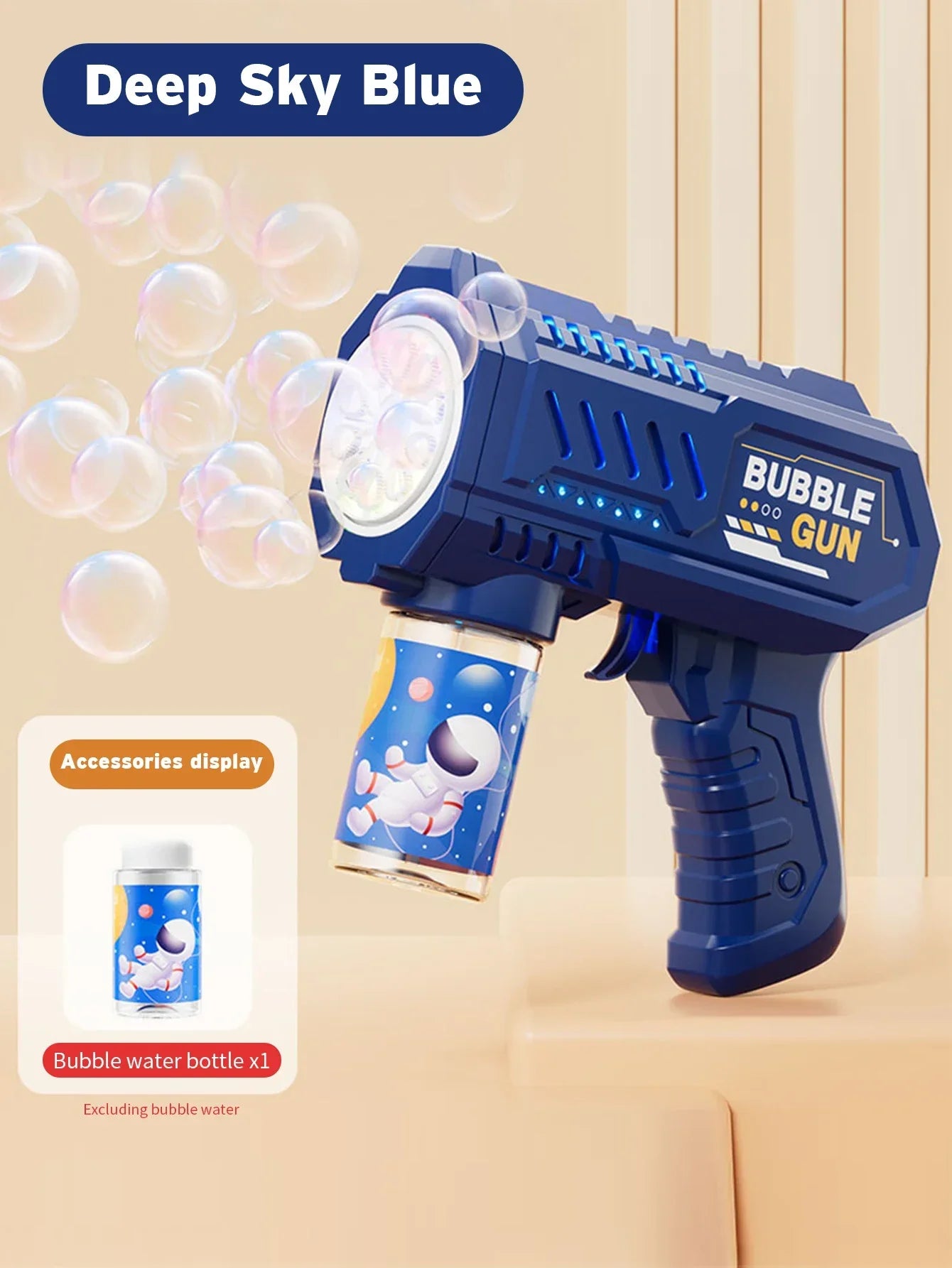 Bubble Gun Rocket Bubbles Machine