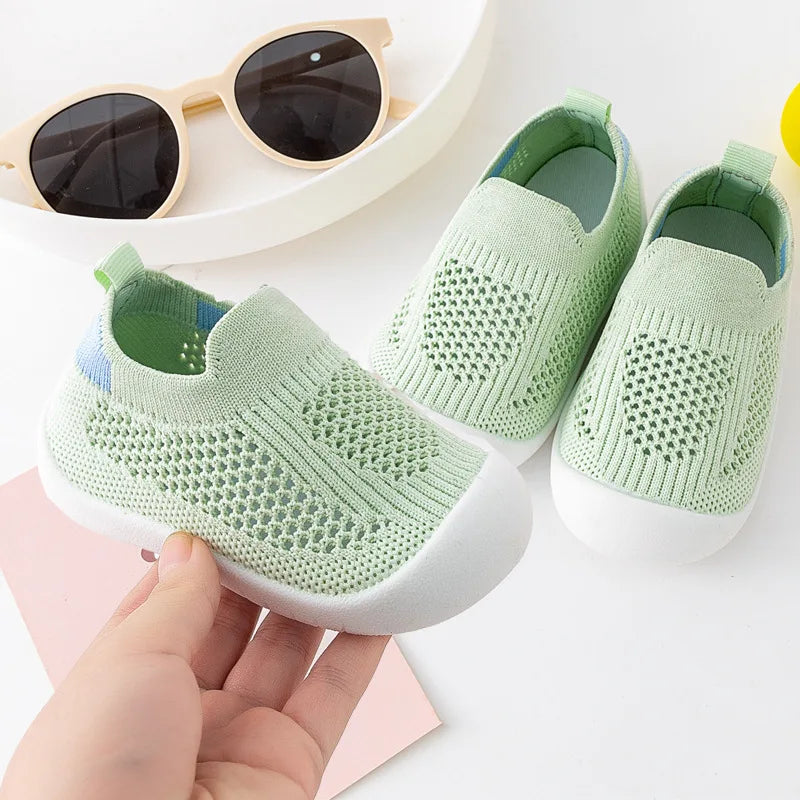 Breathable Knitted Kids Casual Shoes - PAMU8
