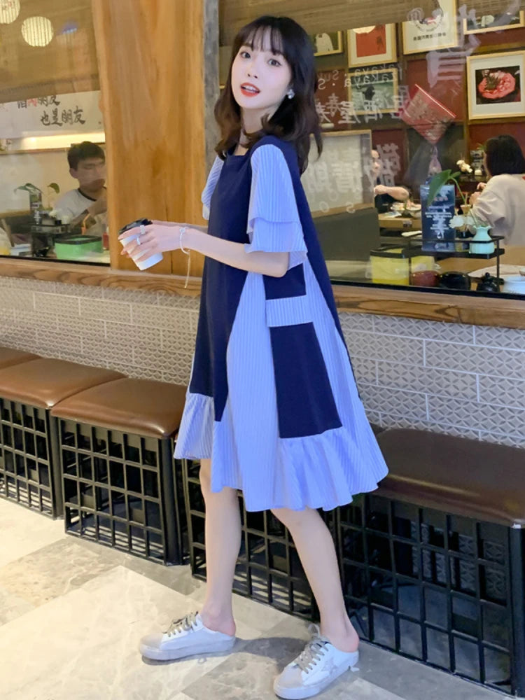 Fashion New Casual Maternity Dress