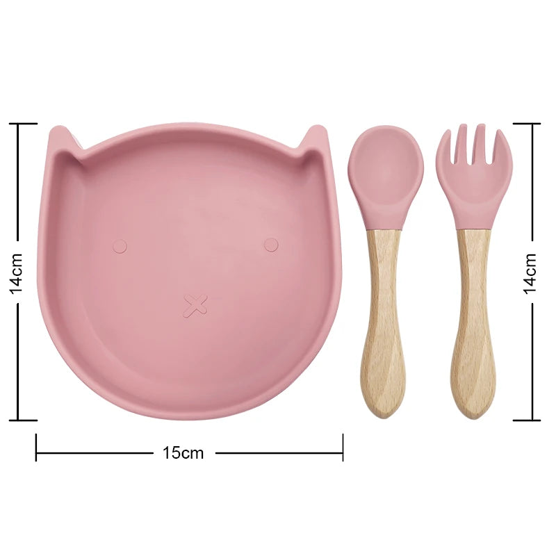 Silicone Cartoon Shape Plates