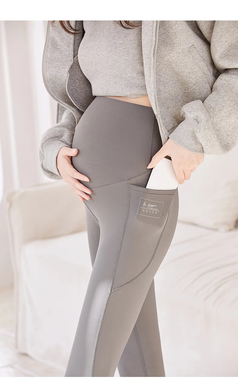 Pregnant Woman Adjustable Leggings