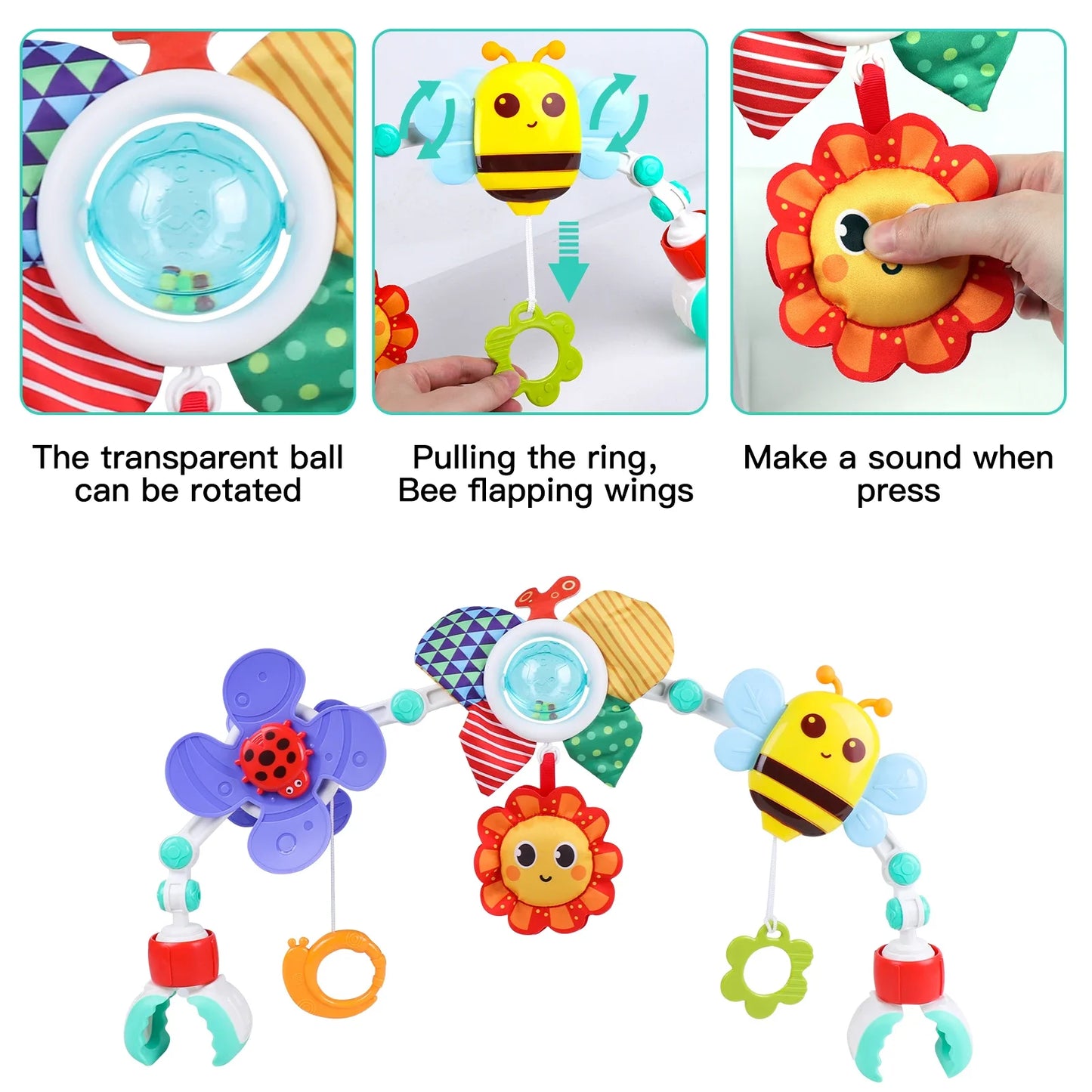 Baby Play Arch Crib Toy - PAMU8